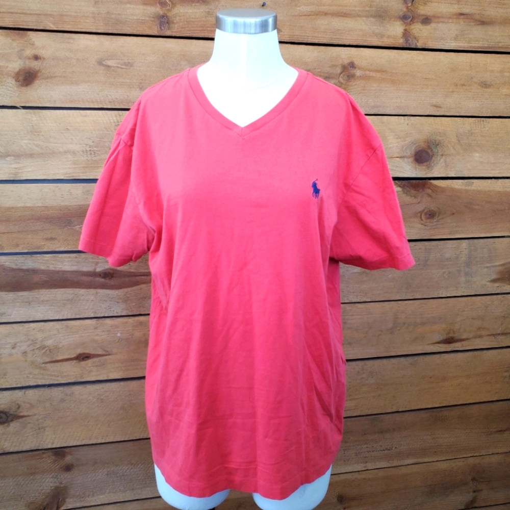🔥🔥 Salmon colored Polo Ralph Lauren top